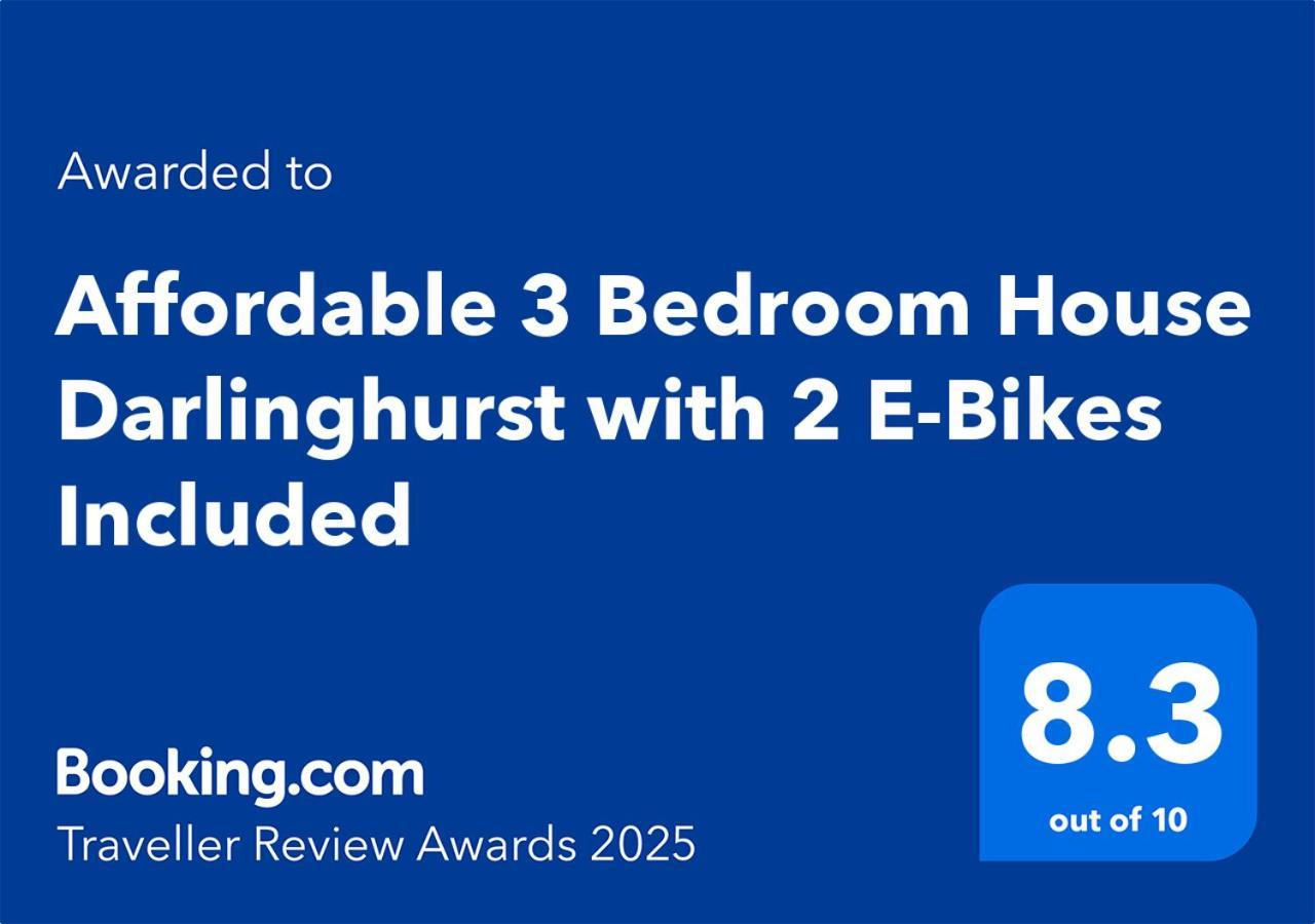 Affordable 3 Bedroom House Darlinghurst With 2 E-Bikes Included Sydney Exteriér fotografie